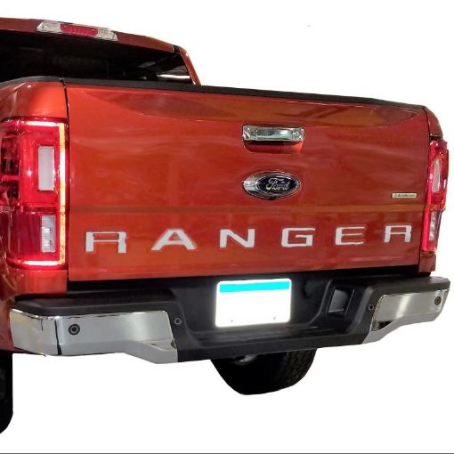 Picture of Putco 19 - 20 Ford Ranger - Stainless Steel Tailgate Letters RANGER