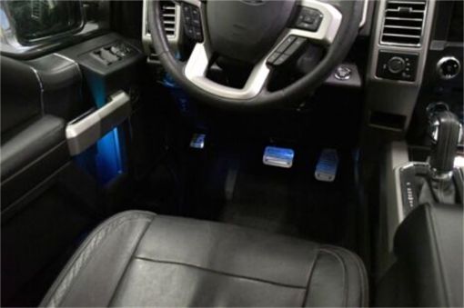 Picture of Putco 17 - 20 Ford SuperDuty (Kit) Incl Accelerator Brake Liquid Pedals - Track Design