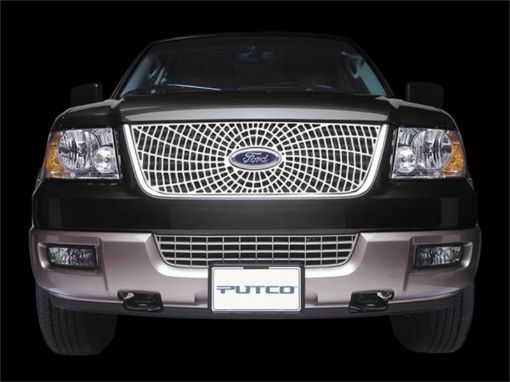 Picture of Putco 02 - 08 GMC Envoy Liquid Spider Web Grilles