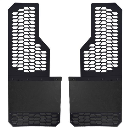 Picture of Putco 11 - 16 Ford SuperDuty - Set of 2 (Excl Dually Rear) Mud Skins - HDPE w Hex Shield