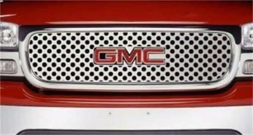 Picture of Putco 00 - 06 GMC Yukon XL - w Logo CutOut Punch Stainless Steel Grilles