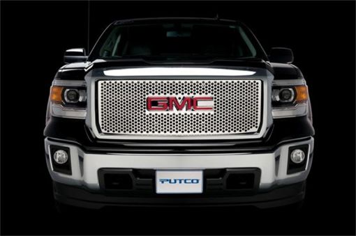 Picture of Putco 14 - 15 GMC Sierra LD - All Terrain Model Only Punch Stainless Steel Grilles