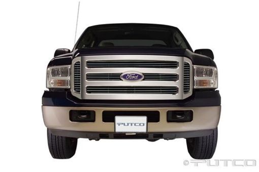 Picture of Putco 05 - 07 Ford SuperDuty - Incl Side Vents Shadow Billet Grilles