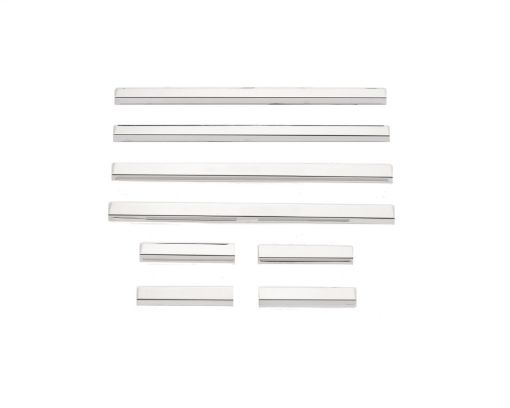 Picture of Putco 14 - 18 Chevy Silverado LD GMC Sierra LD - Double Cab (8pcs) Stainless Steel Door Sills