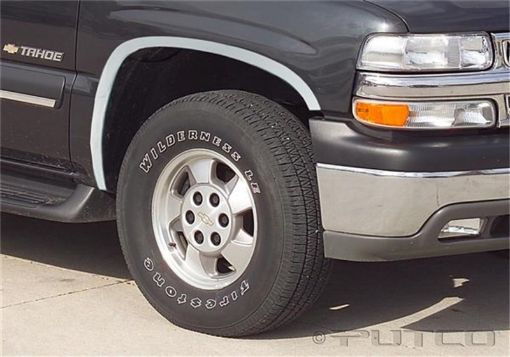 Picture of Putco 00 - 06 Chevrolet Tahoe - Full (4pcs) Stainless Steel Fender Trim