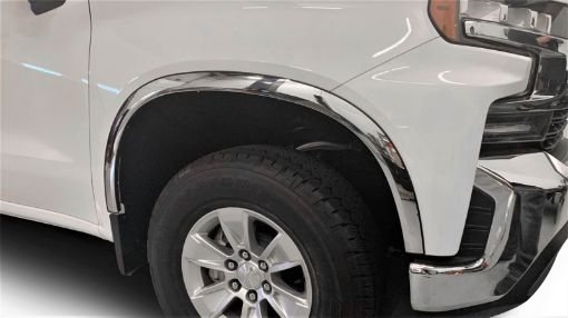 Picture of Putco 19 - 20 Chevy Silverado 1500 Stainless Steel Fender Trim