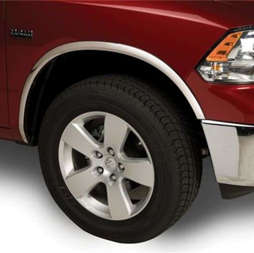 Picture of Putco 09 - 18 Ram 1500 - Hemi and Non - Hemi (Fits Rams w chromed Front bumpers) SS Fender Trim