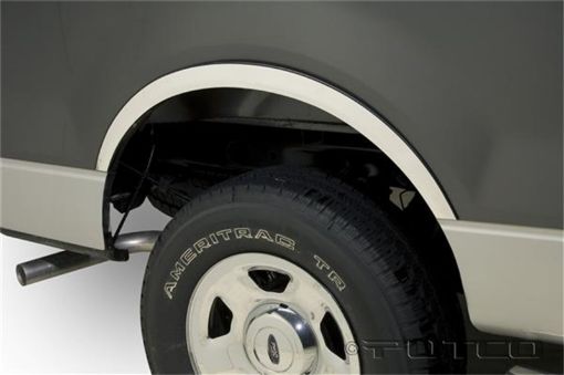 Picture of Putco 04 - 14 Ford F - 150 (Excl Heritage) RegEx Cab wo Factory Flares SS Fender Trim - Half