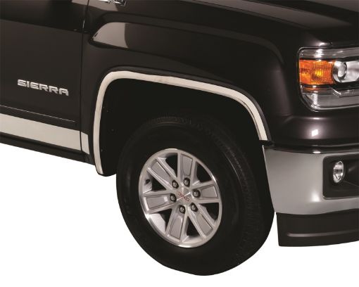 Picture of Putco 14 - 15 GMC Sierra LD SS Full Fender Trim 1.5in Wide (ReplacesFits on Top of OEM Fender Trim)