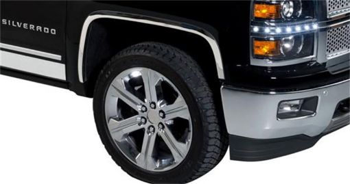 Picture of Putco 14 - 15 Chevy Silverado LD - Full Stainless Steel Fender Trim