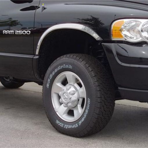 Picture of Putco 10 - 19 Ram 25003500 - Fits w and wo Factory Fender Flares Stainless Steel Fender Trim