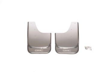 Picture of Putco Universal MudFlaps w GMC Logo Etching - Set of 2 - (14.60in x 11.5in)