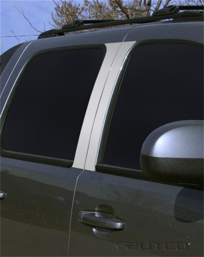 Picture of Putco 07 - 13 Chevy Avalanche - 4pcs Stainless Steel Pillar Posts Classic