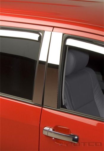 Picture of Putco 07 - 17 Toyota Tundra - CrewMax Double Cab (4pcs) Stainless Steel Pillar Posts Classic