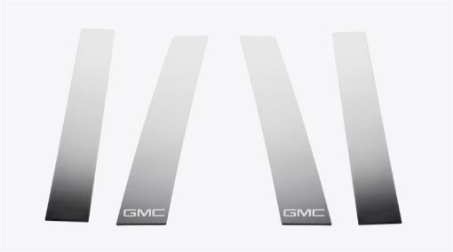 Picture of Putco 19 - 20 GMC Sierra Fits Double Cab and Crew Cab - GMC Etching SS Pillar Posts
