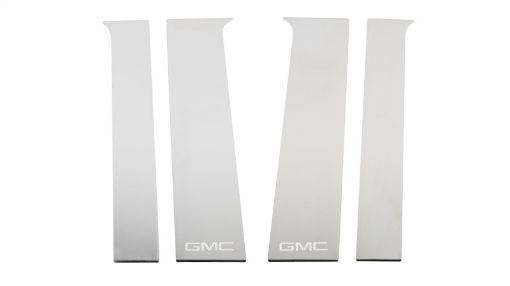 Picture of Putco 2020 GMC Sierra HD - GMC Etching - Crew Cab Double Cab (6pcs) SS Pillar Posts
