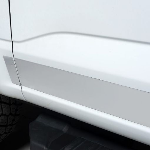 Picture of Putco 09 - 17 RAM 1500 Quad Cab 6.5 - 5.5in Wide - 12pcs (wo Factory Flares) Pro SS Rocker Panels
