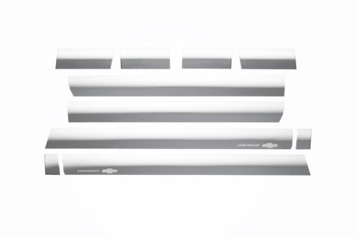 Picture of Putco 14 - 18 Chevy Silv LD - Crew Cab - 6.5in Bed - 10pcs Stainless Steel Rocker Panels