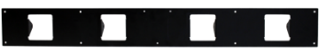 Picture of Go Rhino SRM100 Front Plate - Four 3in Cube Lights
