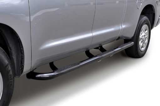 Picture of Go Rhino 09 - 14 Dodge Ram 1500 6000 Series SideSteps - One Piece W2W - Black