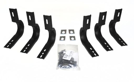 Picture of Go Rhino 07 - 10 Chevrolet Silverado 2500HD3500HD Brackets for OE Xtreme Cab Length SideSteps
