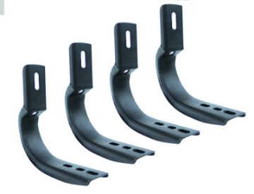 Picture of Go Rhino 07 - 10 GMC Sierra 15002500HD3500HD Brackets for OE Xtreme Cab Length SideSteps