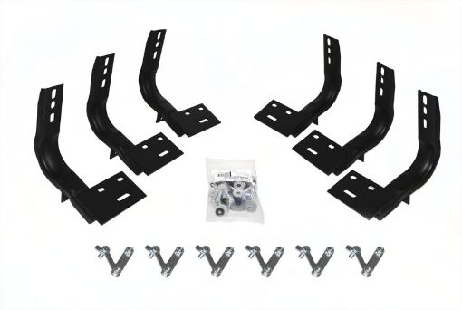 Picture of Go Rhino 09 - 09 Dodge Ram 1500 Brackets for OE Xtreme Cab Length SideSteps