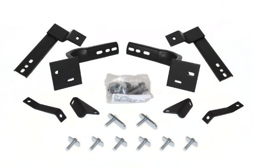 Picture of Go Rhino 08 - 13 Nissan Rogue Brackets for OE Xtreme Cab Length SideSteps