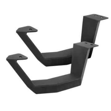 Picture of Go Rhino RB10 Running Boards - Tex Black - 4in Drop Down Steps (Pair)