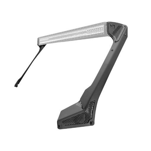 Picture of Go Rhino 18 - 20 Jeep Wrangler JLJLUGladiator JT XE Windshield Light Bar Mount - 50in Single Row