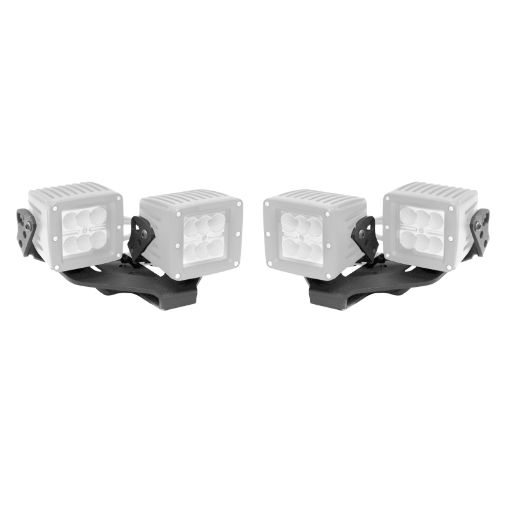Picture of Go Rhino 18 - 20 Jeep Wrangler JLJLUGladiator JT Light Mount - Two 3in Cubes