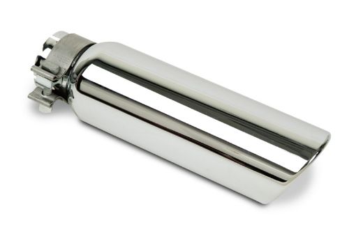 Picture of Go Rhino Exhaust Tip - Chrome - ID 2 14in x L 14in x OD 4in