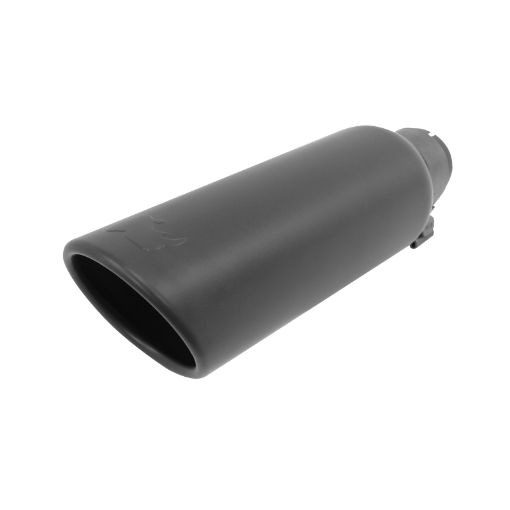 Picture of Go Rhino Exhaust Tip - Black - ID 2 14in x L 14in x OD 4in