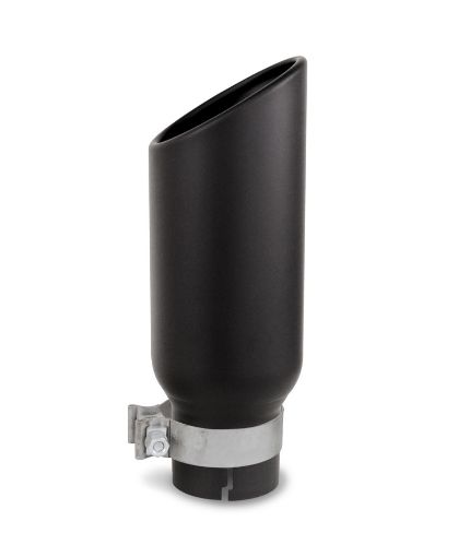 Picture of Go Rhino Exhaust Tip - Black - ID 3 12in x L 14in x OD 5in