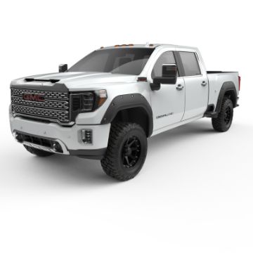 Picture of EGR 2020 GMC Sierra HD Bolt - On Style Black Fender Flare - Set