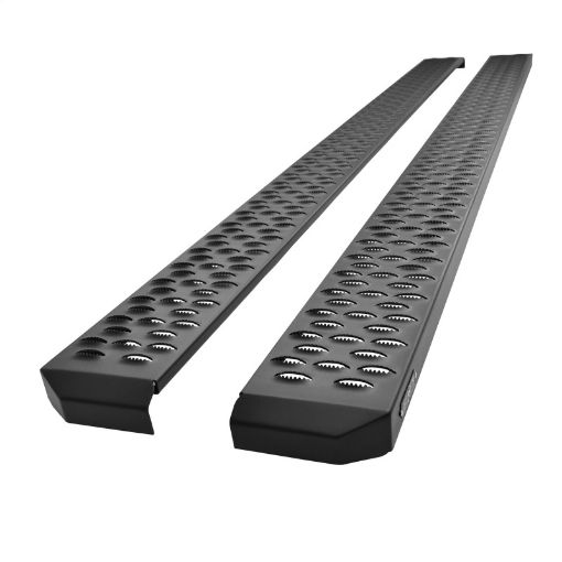 Picture of Westin Grate Steps Running Boards 90 in - Textured Black