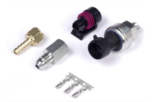 Picture of Haltech 7 Bar TI MAP Sensor 18 NPT (Incl Plug Pins - 4 AN 5mm Hosetail Adaptors)