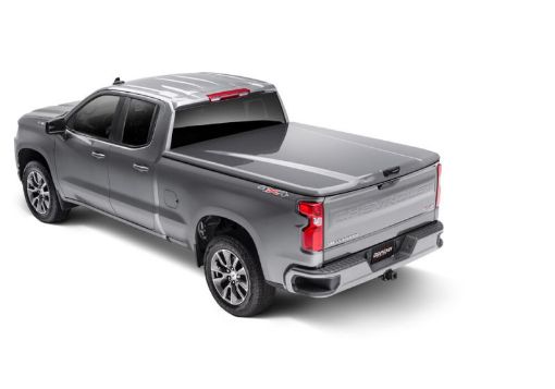 Picture of UnderCover 2020 Chevy 25003500 HD 6.9ft Elite LX Bed Cover - Ebony Twilight Metallic