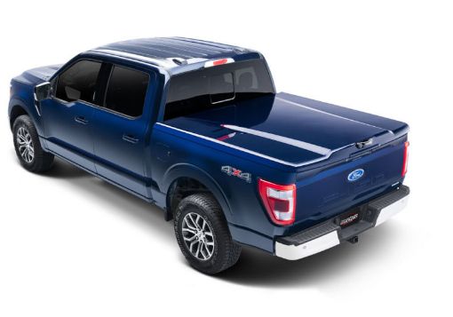 Picture of UnderCover 2021 Ford F - 150 ExtCrew Cab 6.5ft Elite LX Bed Cover - Star White Tricoat
