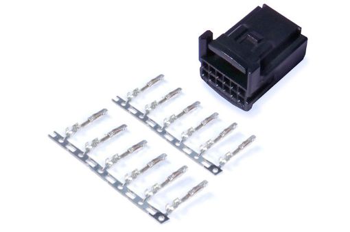 Picture of Haltech 12 Pin TYCO for DRA Digital Reluctor Adaptor Plug Pins