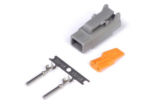 Picture of Haltech Male Deutsch DTM - 2 Connector 7.5 Amp Plug Pins