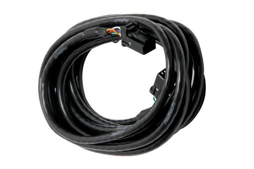 Picture of Haltech CAN Cable 8 Pin Black Tyco to 8 Pin Black Tyco 150mm (6in)