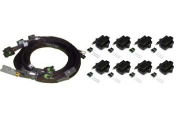 Picture of Haltech BigSmall Block Ford V8 8 Channel Individual High Output IGN - 1A Inductive Coil Harness Kit