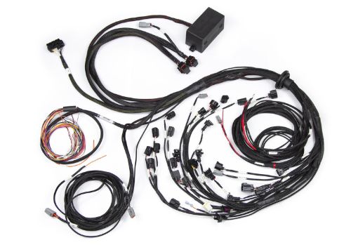 Picture of Haltech Ford Falcon BABF Barra 4.0 Elite 2500 Terminated Harness wEV1 Injector Connectors