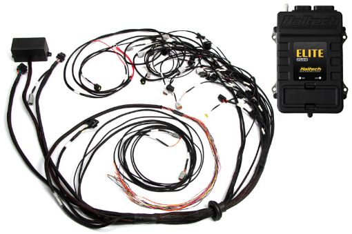 Picture of Haltech Elite 2500 Terminated Harness ECU Kit w OE Injector Connectors