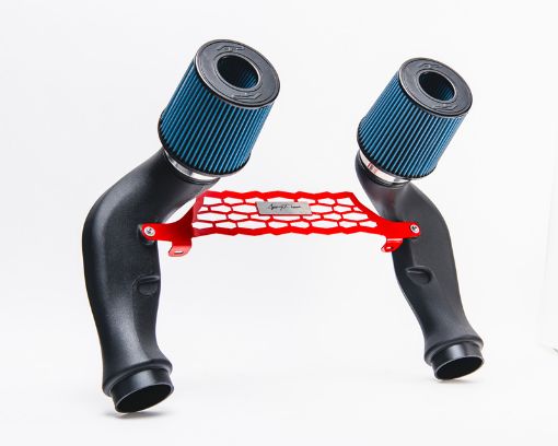 Picture of Agency Power 18 - 19 Polaris RZR RS1 High Flow Air Intake Kit - Red Cross Brace