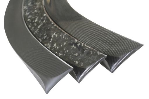 Picture of MXP 2012 Tesla Model S Wet Carbon Trunk Spoiler