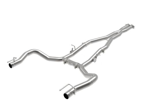 Picture of aFe MACH Force - Xp 3in 304 SS Cat - Back Exhaust 15 - 20 Dodge Charger Hellcat V8 - 6.2L6.4L wo Muffler
