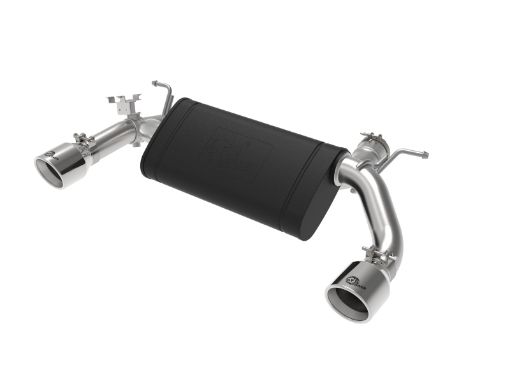 Picture of aFe MACHForce XP 3in to 2.5in 304 SS Axle - Back Exhaust w Polished Tips 14 - 16 BMW M235i