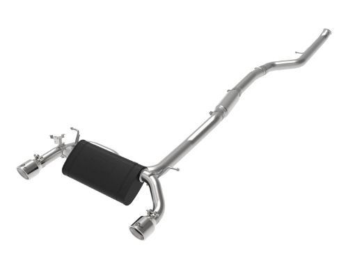 Picture of aFe MACHForce XP 3in to 2.5in 304 SS Cat - Back Exhaust w Polished Tips 14 - 16 BMW M235i